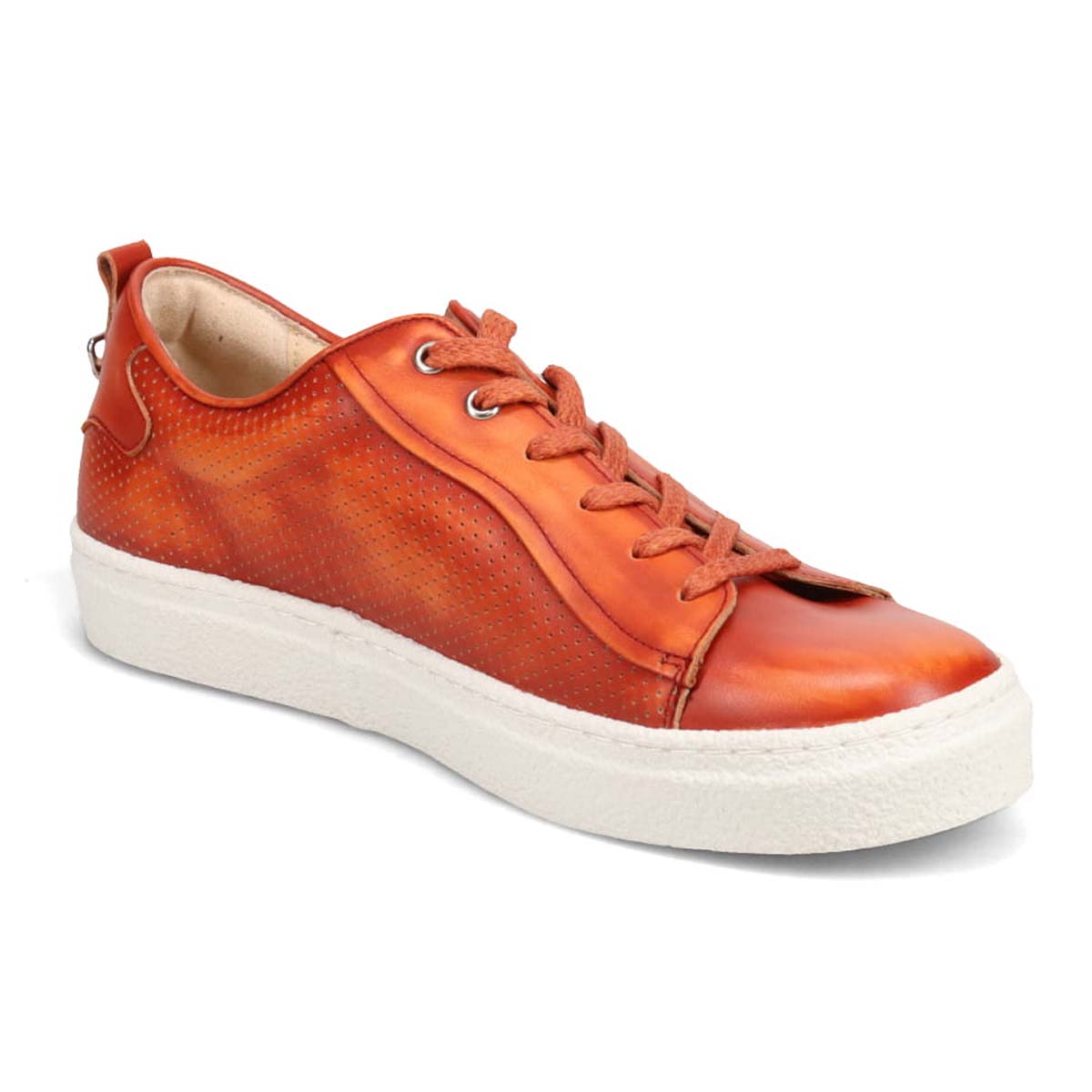 マドラス madras metaインソール搭載シューズ  カジュアルレザースニーカー　M516MT ORANGE 25.0