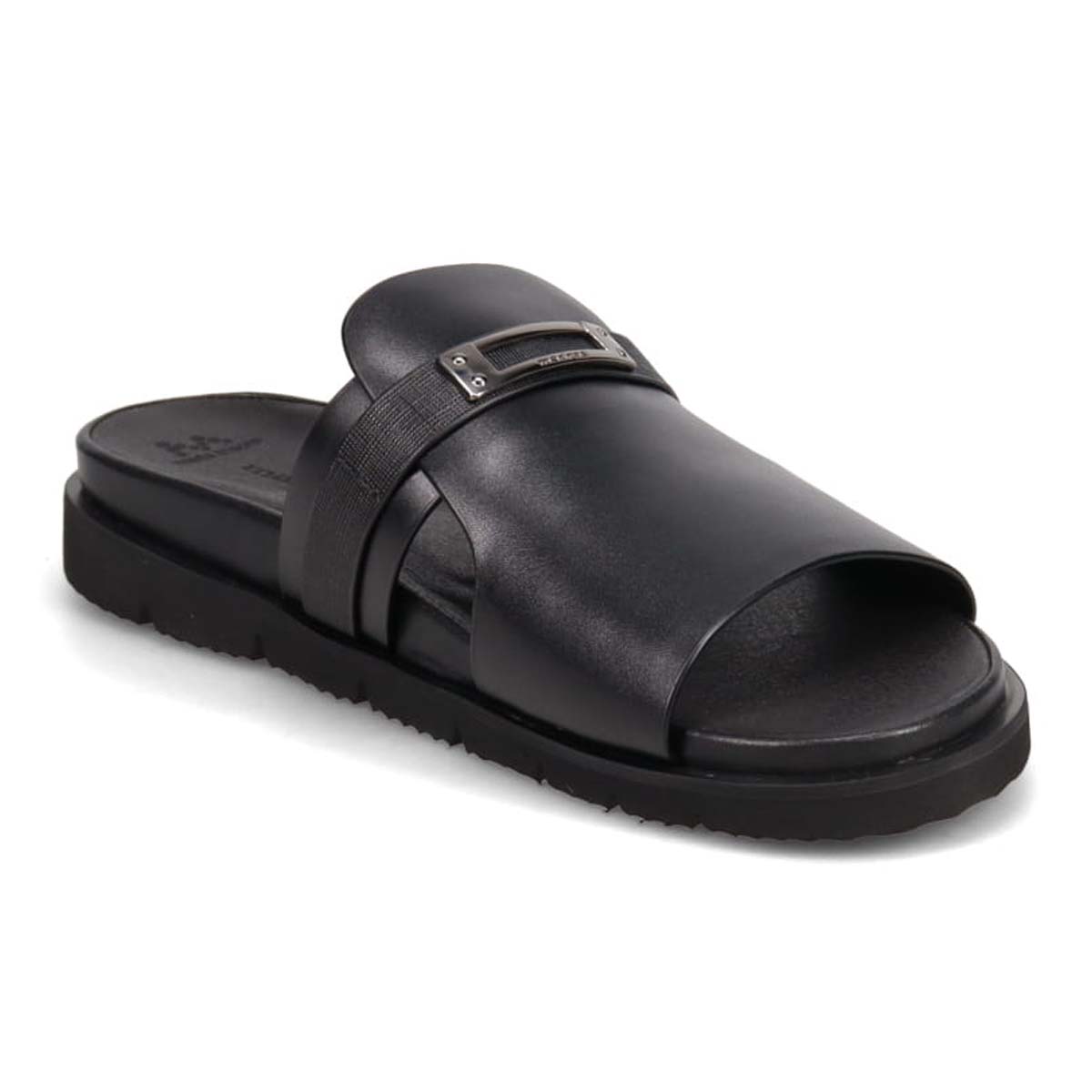 マドラス madras メタインソール搭載シューズ  レザーサンダル  M533MT BLACK M（25.0～25.5ｃｍ）