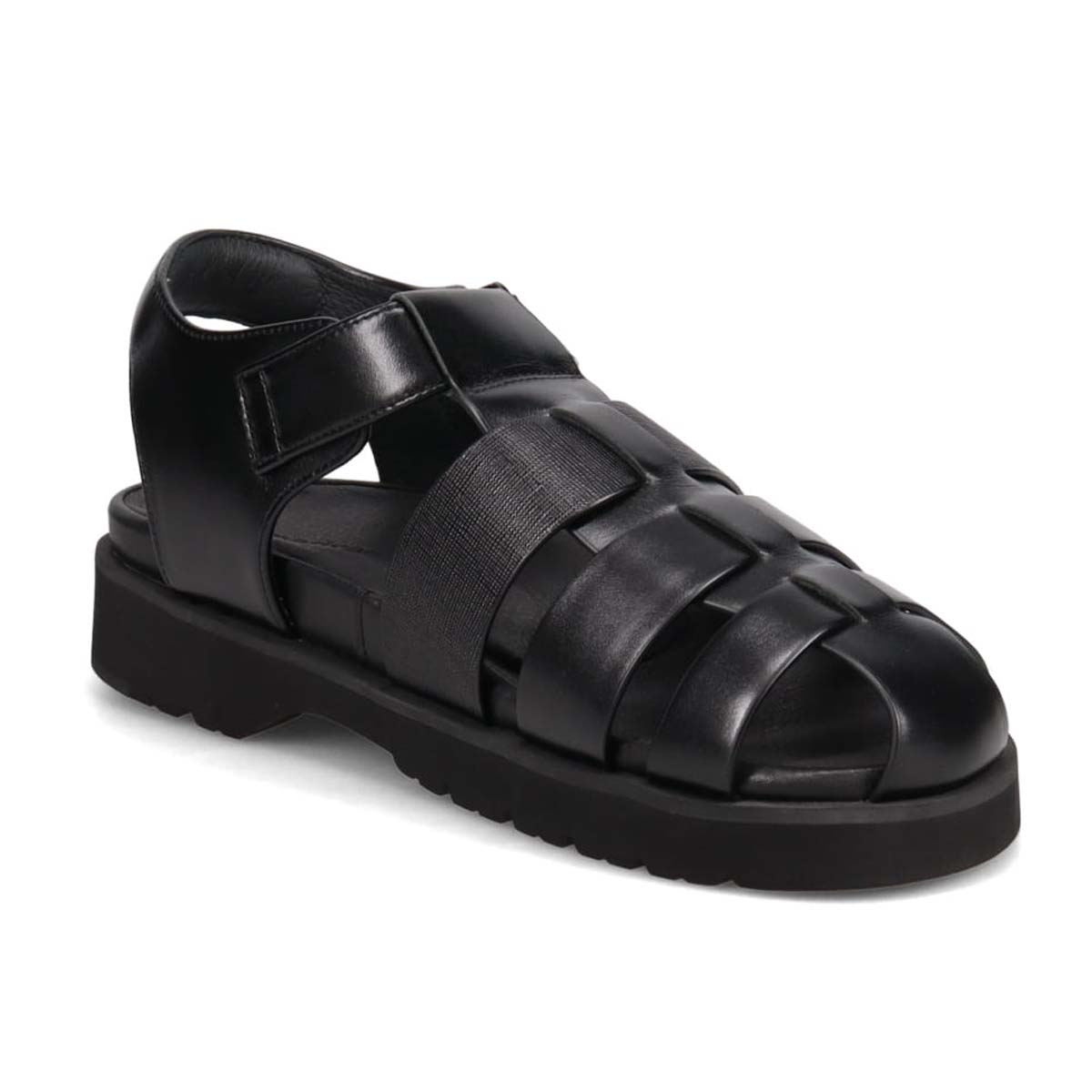 マドラス madras 特許 リカバリーメタインソール搭載シューズ メンズ グルカサンダル　M534MT BLACK-EB M(25.5~26.0cm)