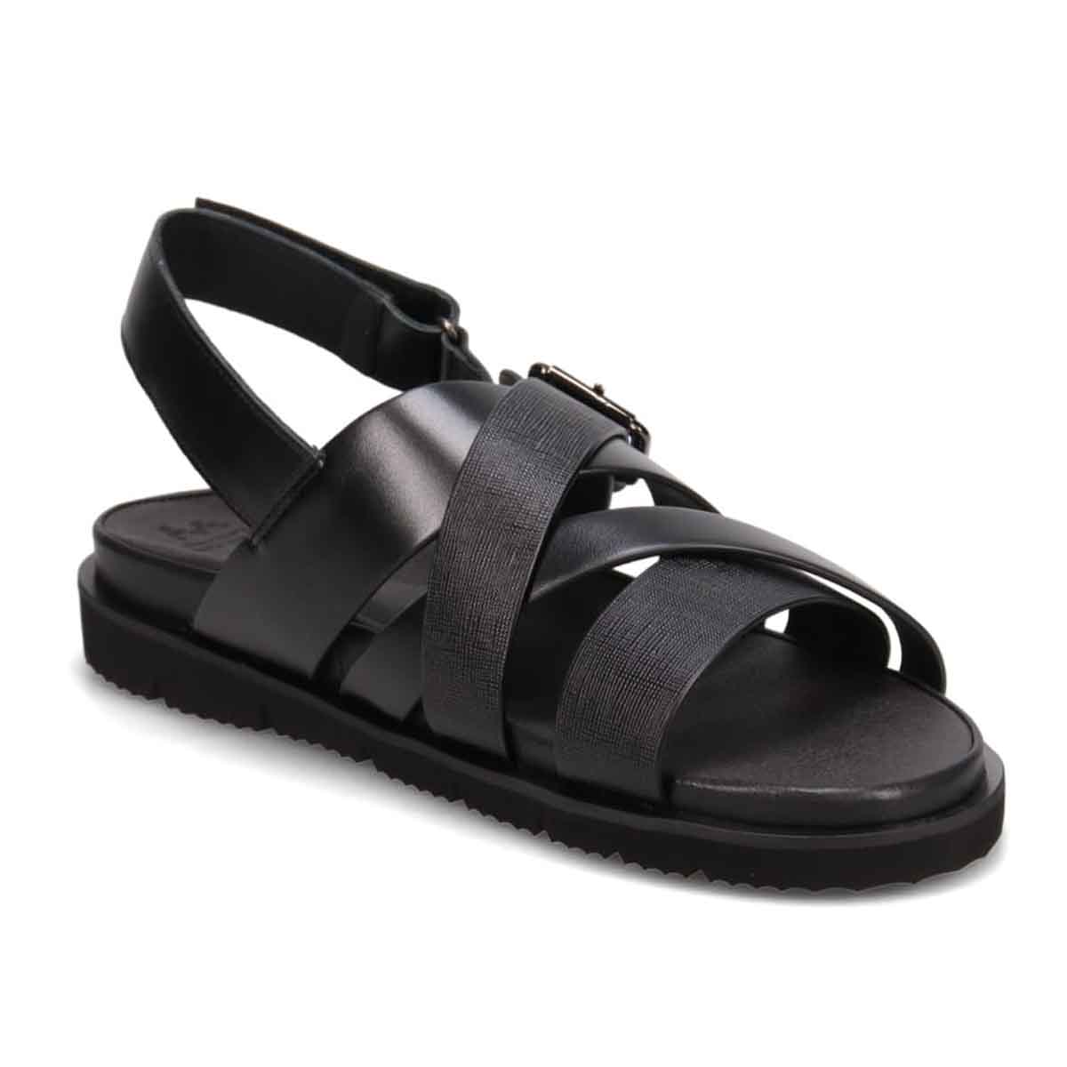 マドラス madras 特許 リカバリーメタインソール搭載シューズ メンズ レザーサンダル　M535MT BLACK-EB M