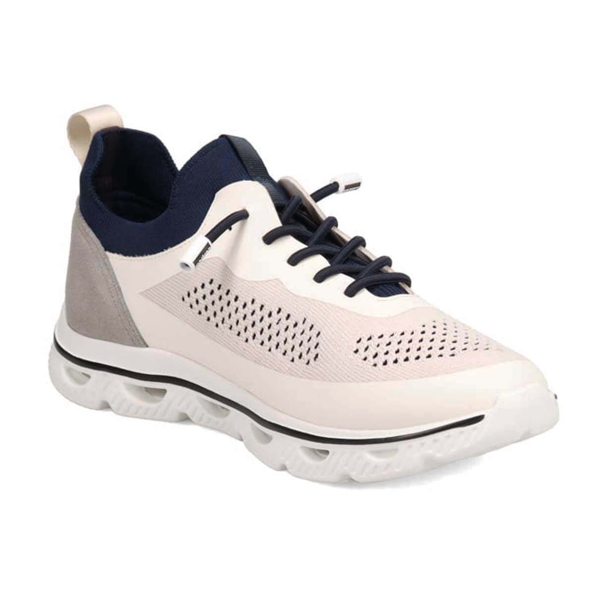 マドラス madras metaインソール搭載シューズ  カジュアル ニットスニーカー　M593MT WHITE/NAVY M(25.0cm～25.5cm)