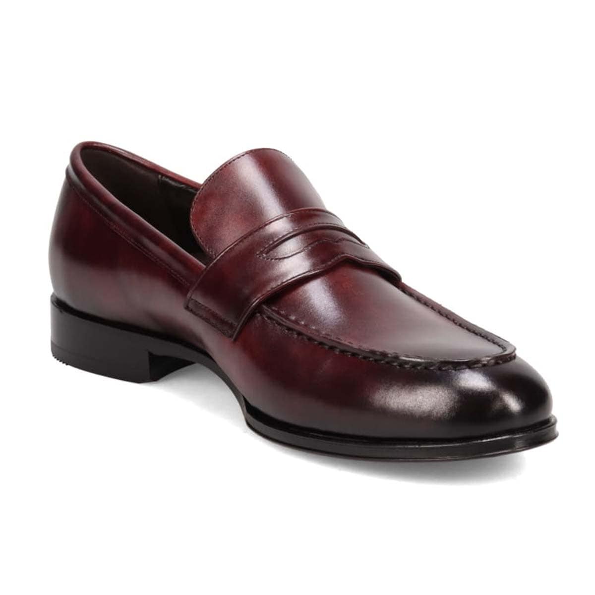 マドラス madras metaインソール搭載シューズ  コインローファー　M622MT BURGUNDY 25.0