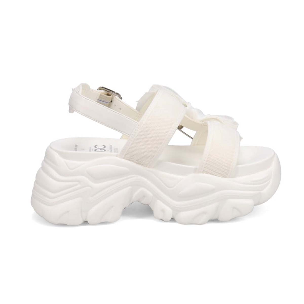 TGC×madras　最旬トレンドを履きこなす！TGC in あいち・なごや 2026 出演モデル着用シューズ　厚底サンダル　MAL7584TGC WHITE 37（23.0cm～23.5cm）