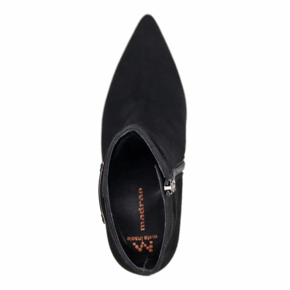 マドラス madras 特許 metaインソール搭載 圧倒的な安定感の品格漂う 美脚ブーツ　MAL9113MT BLACK-SILKY 23.0