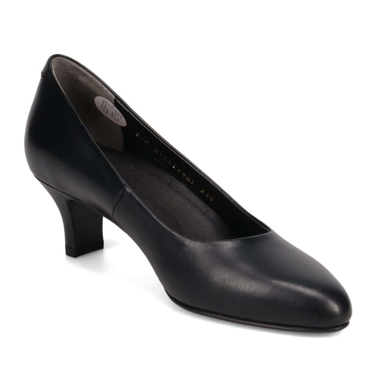 マドラス madras 特許 metaインソール搭載 5cmヒール のプレーンパンプス　MAL9124MT BLACK 23.0