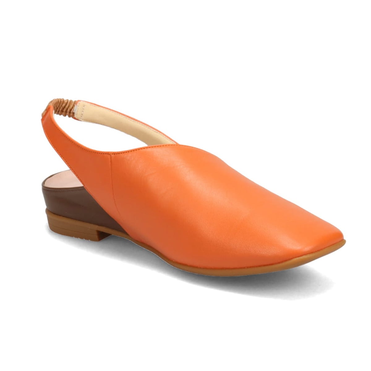 ミッシー デ ミッシー missy des missy 斜めカットデザインパンプス　MMD3634 ORANGE 23.0