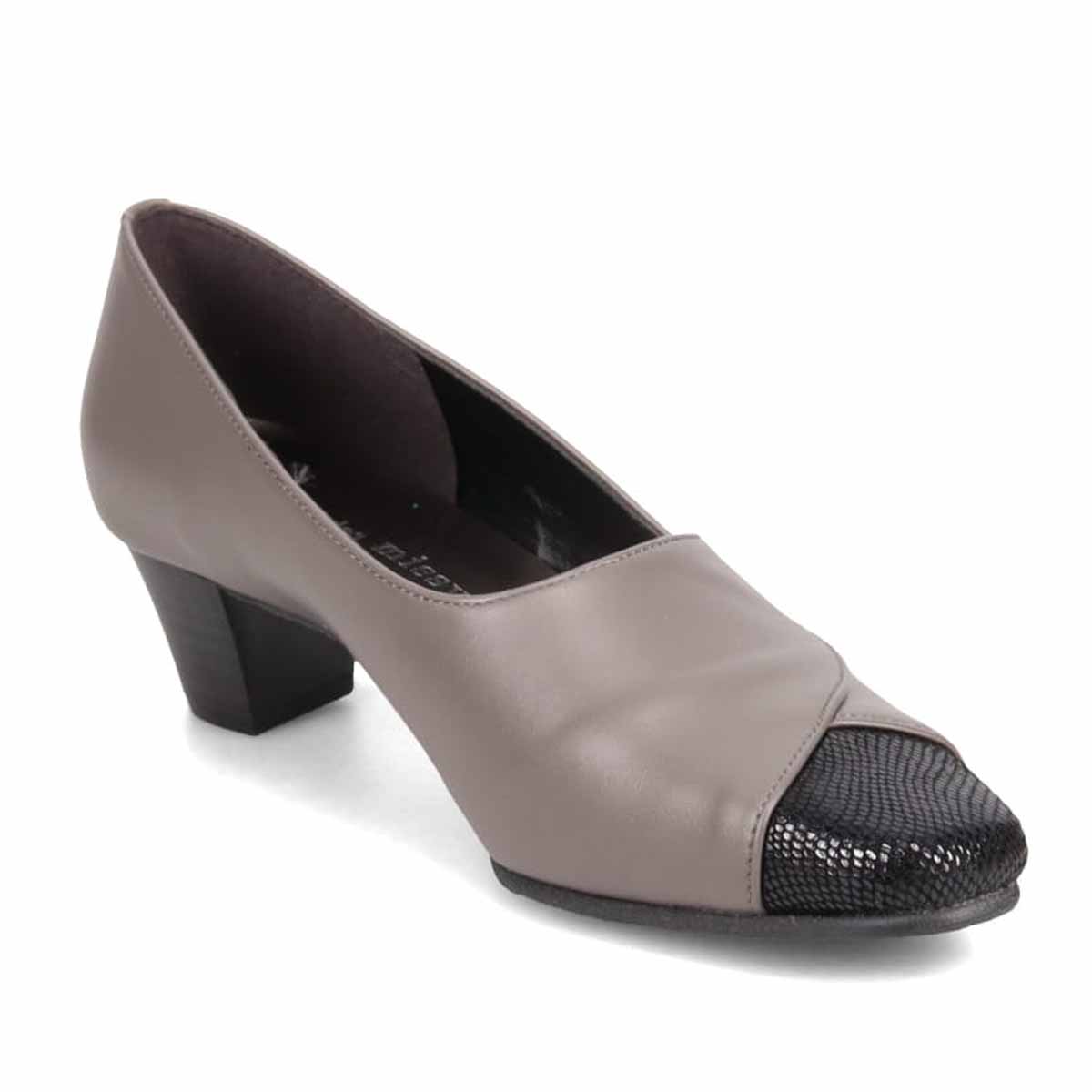 ミッシー デ ミッシー missy des missy 甲深4.5cmヒールパンプス　MMD5151 D-GRAY/C 23.0