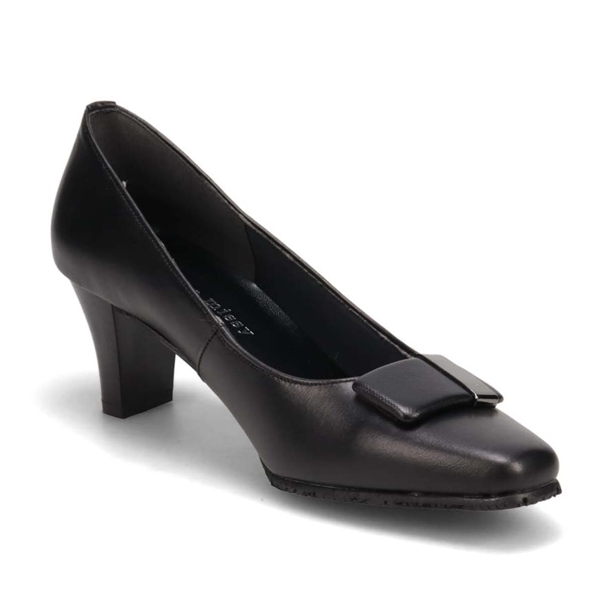【防滑ソールタイプ】ミッシー デ ミッシー missy des missy きれいめヒールパンプス　MMD5156 BLACK 23.0
