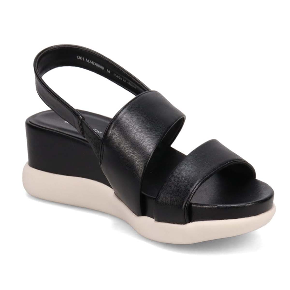 ミッシーデミッシー missy des missy ウェッジヒールサンダル　MMD8000 BLACK M　(23.0～23.5)