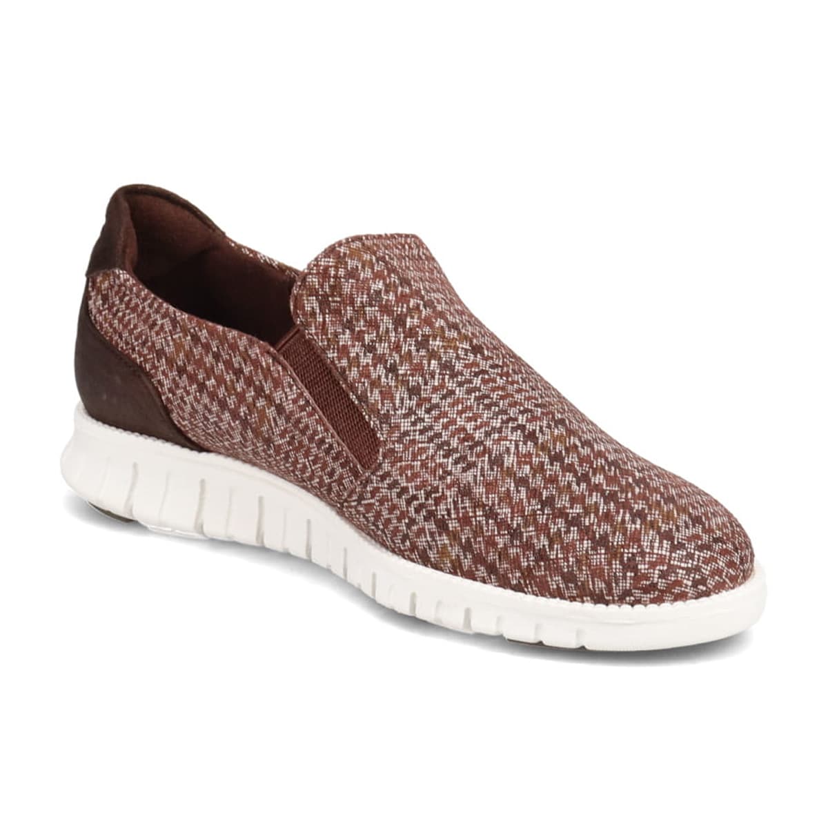 ミッシー デ ミッシー missy des missy 軽量スリッポンスニーカー　MMD9686 BROWN-PR 23.0