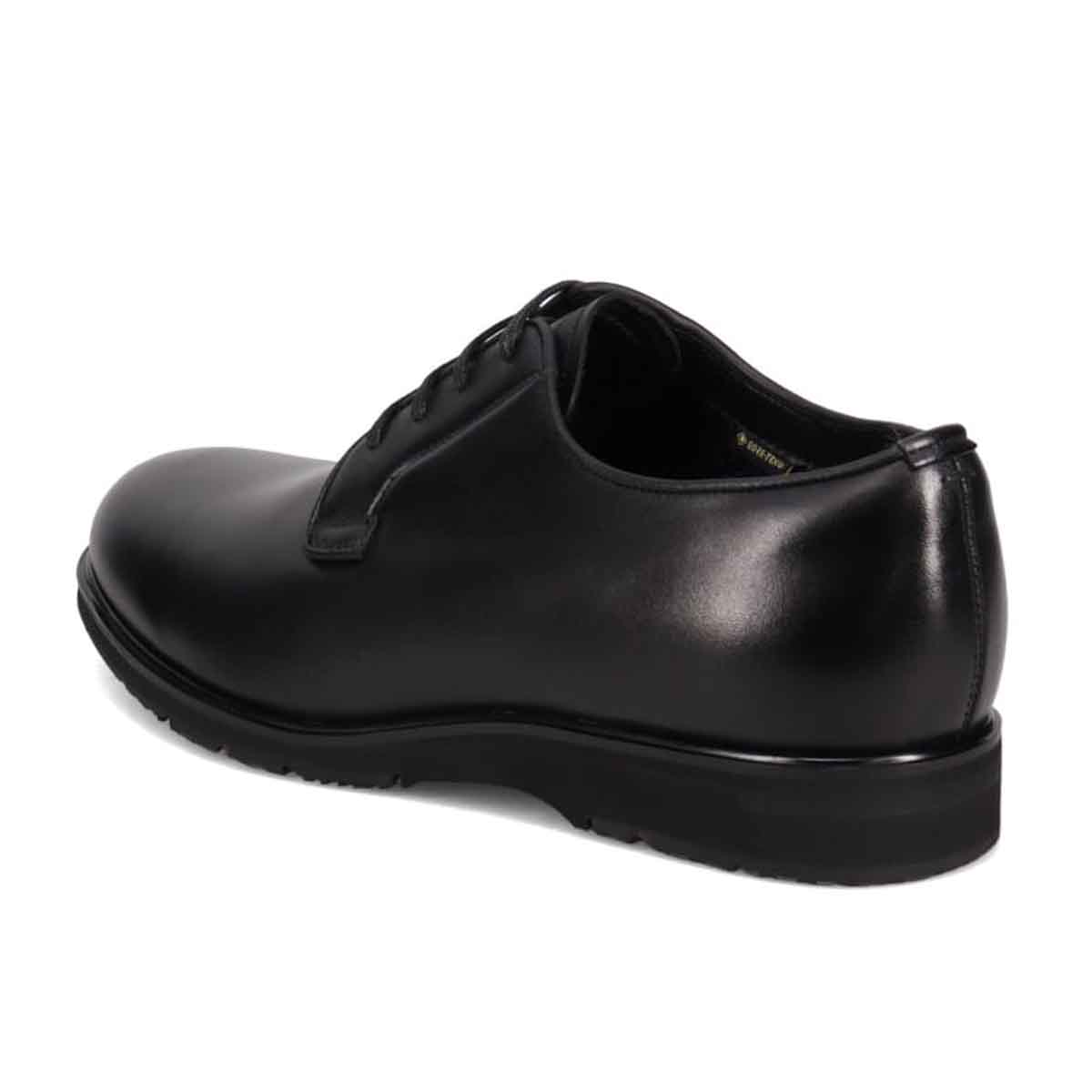 【GORE-TEX×防滑】madras Walk「Recovery Shiatsu Insole」搭載　指圧効果により血行をよくする。ゴアテックス搭載   防滑  幅広4E ラウンド 外羽根プレーントゥドレスカジュアルシューズ　MW7411HR BLACK 25.0