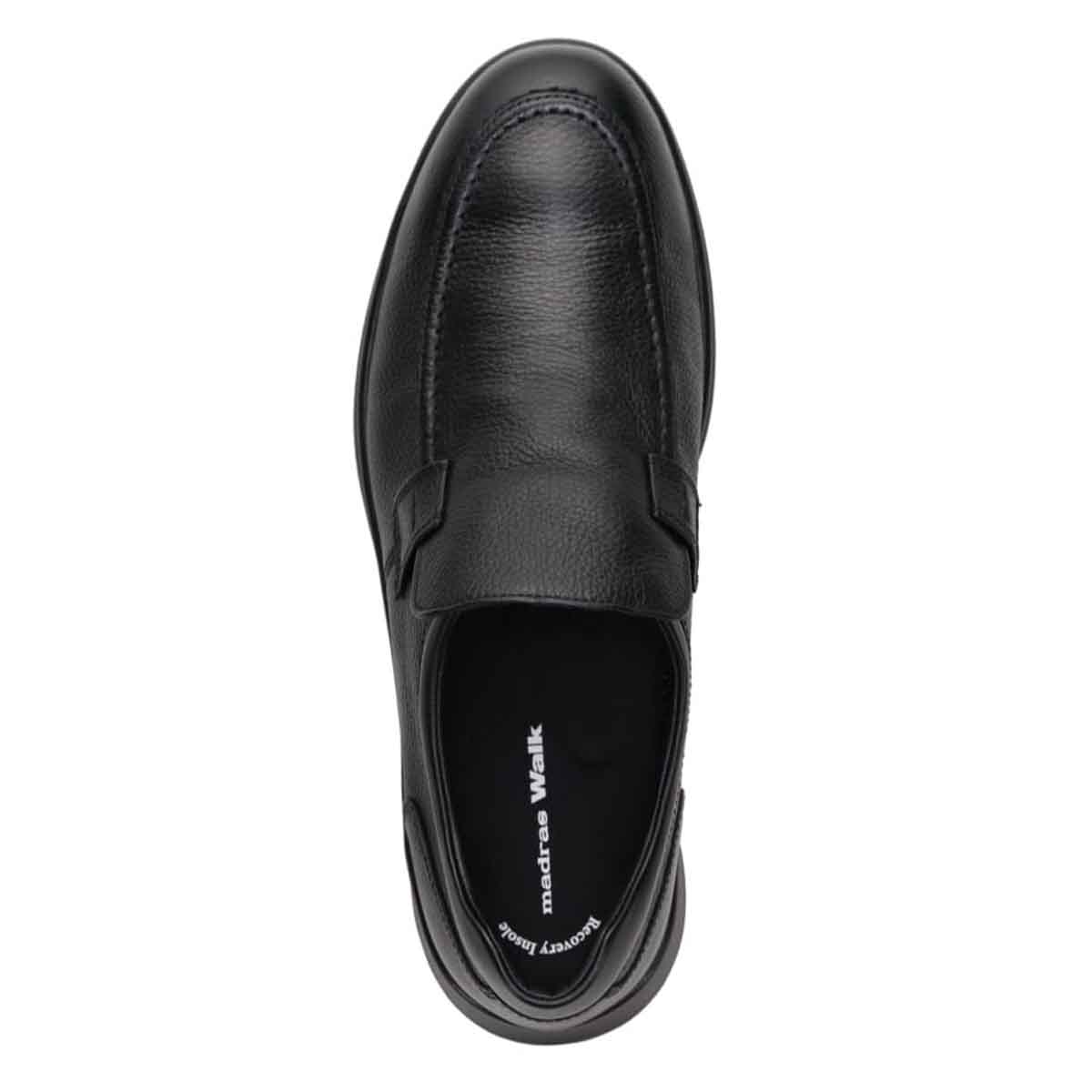 【GORE-TEX】マドラスウォーク madras Walk 「Recovery Shiatsu Insole」搭載で指圧効果により血行をよくする。 甲ゴムスリップオン カジュアルシューズ MW8009R BLACK 25.0