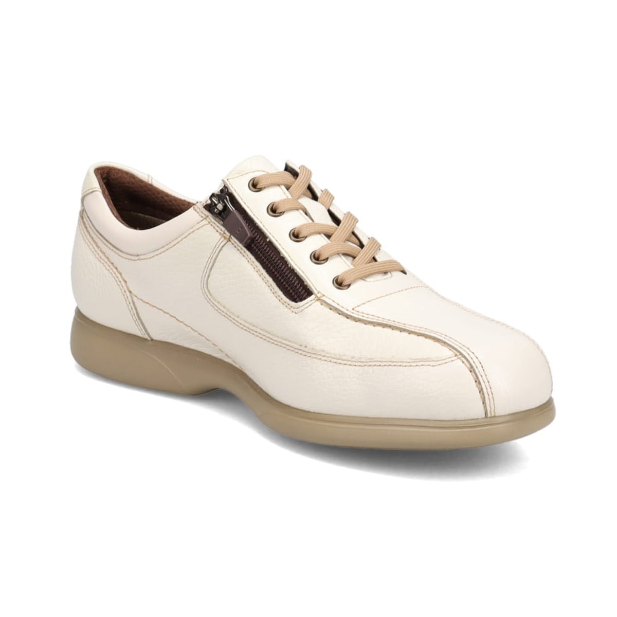 【GORE-TEX 】 マドラスウォーク madras Walk 雨に強く蒸れにくい レースアップ・ウォーキングスニーカー MW8400 IVORY 25.0