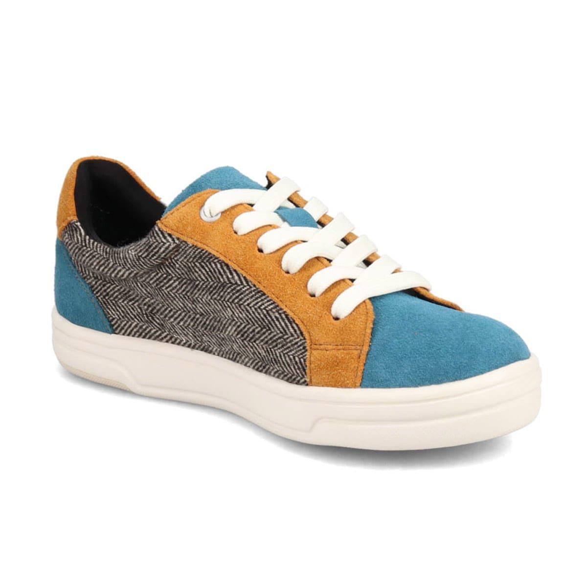 【GORE-TEX】 マドラスウォーク madras Walk　カジュアルの定番！コート系スニーカー  MWL1002V GREEN/CAMEL 23.0