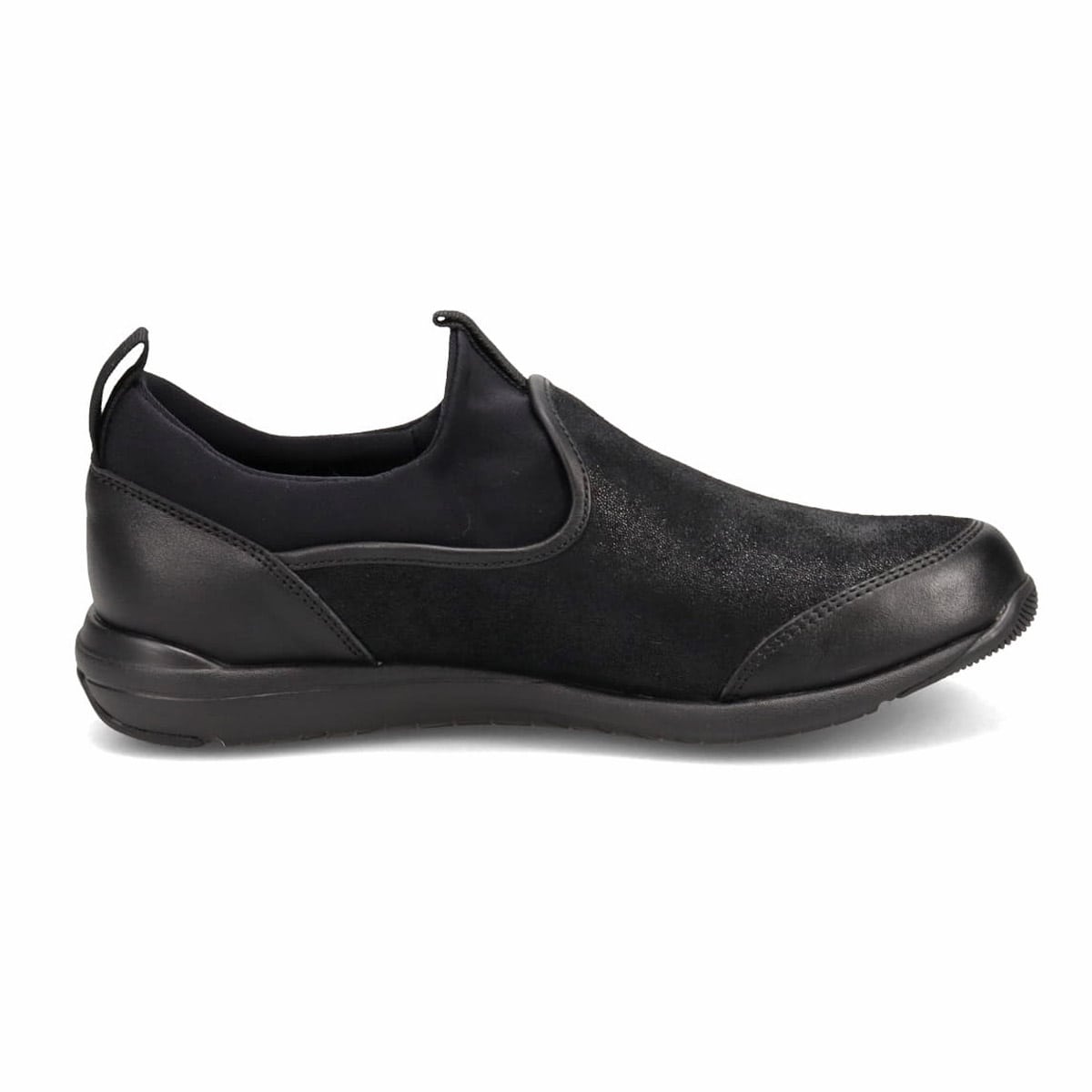 【GORE-TEX】マドラスウォーク madras Walk 「Recovery Shiatsu Insole」搭載で指圧効果により血行をよくする。スニーカー感覚で普段履きにもピッタリ！ さまざまなスタイルにも合うスリッポンスニーカー  MWL1006R BLACK 23.0