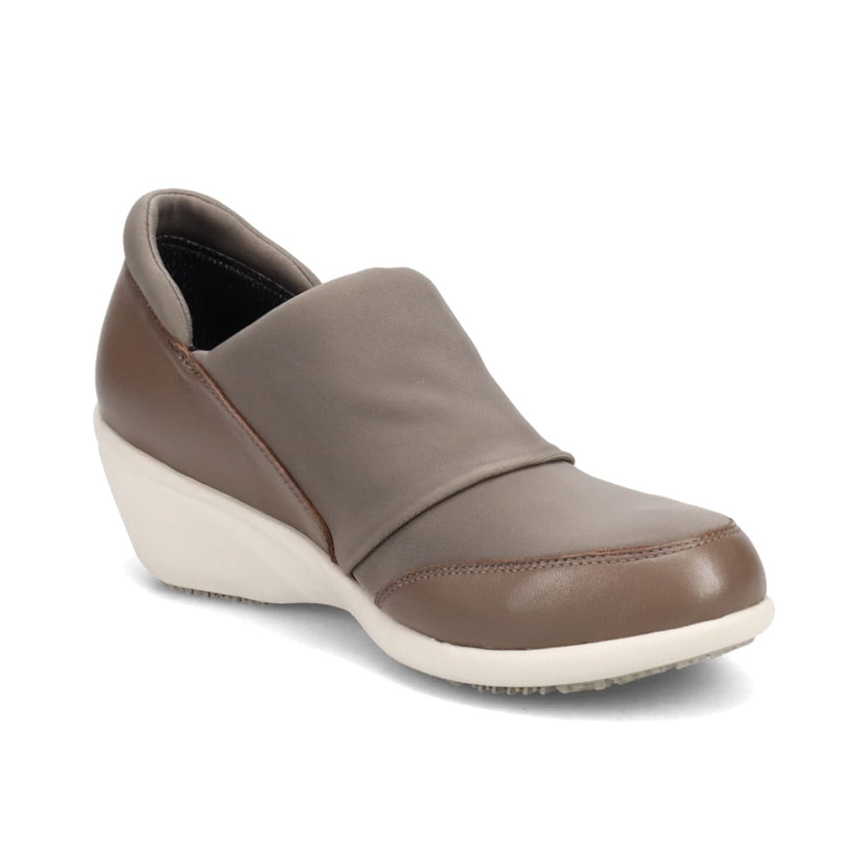 【GORE-TEX】マドラスウォーク madras Walk 「Recovery Shiatsu Insole」搭載で指圧効果により血行をよくする。 シンプルなデザインでさまざまなスタイルに合わせやすい！通勤・きれい目 ゴアテックススリッポンスニーカー MWL1008R OAK 23.0