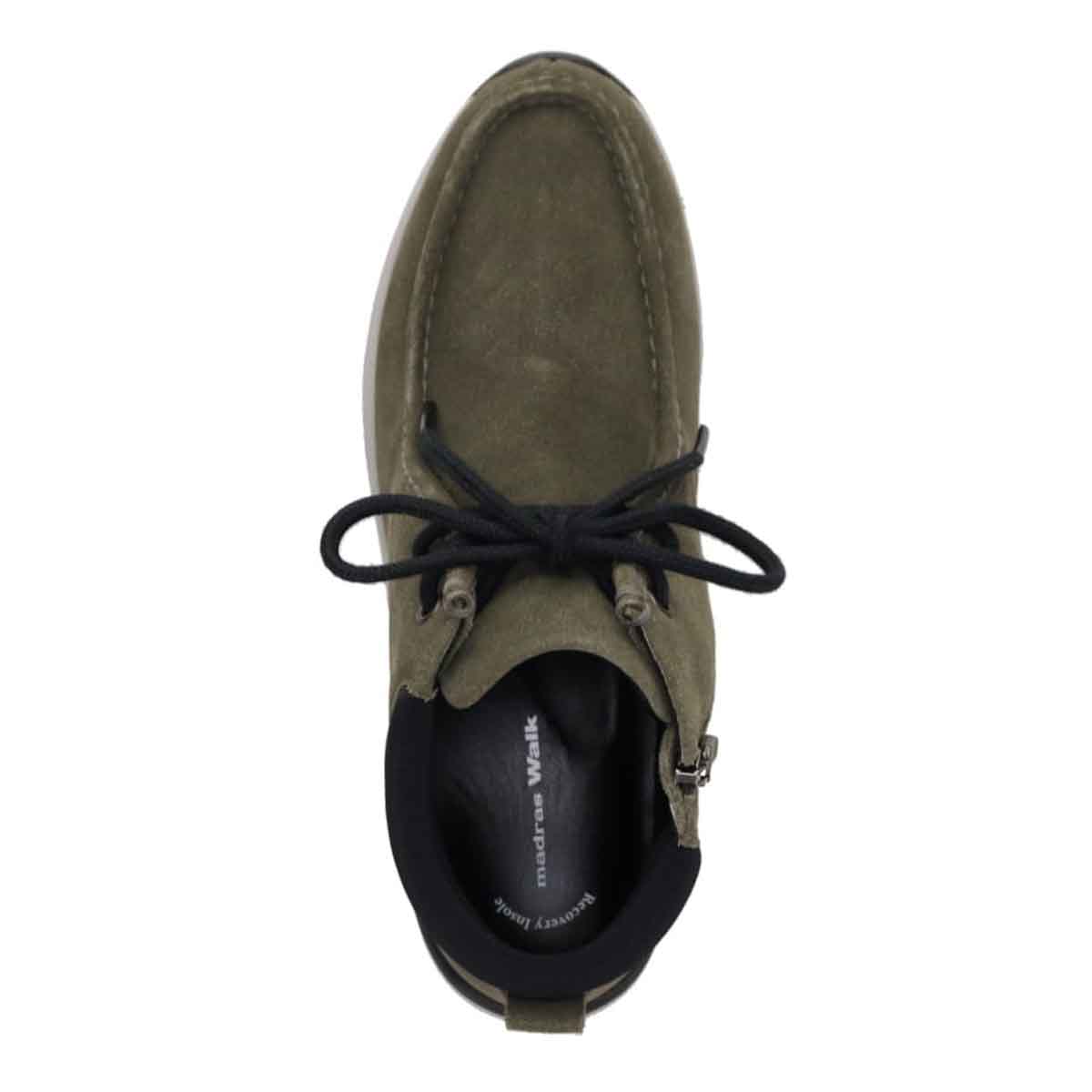 【GORE-TEX】マドラスウォーク madras Walk 「Recovery Shiatsu Insole」搭載で指圧効果により血行をよくする。 ゴアテックス  レザーシューズ MWL1012R D-KHAKI 23.0