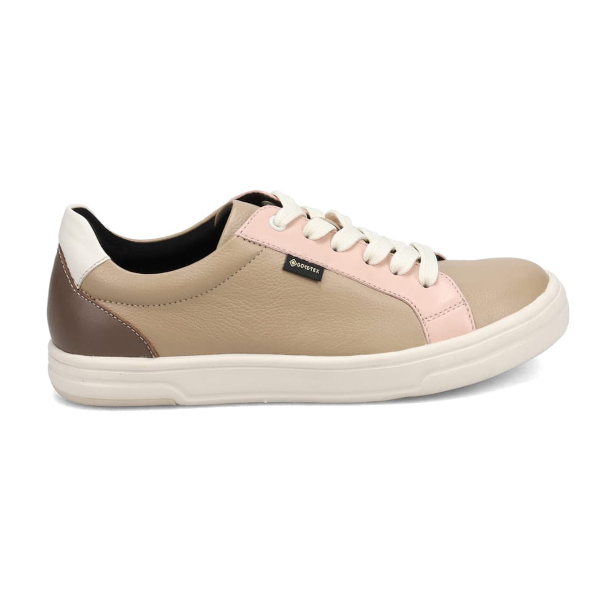 【GORE-TEX】マドラスウォーク madras Walk　レースアップ レザースニーカー  MWL1022A BEIGE/C 23.0