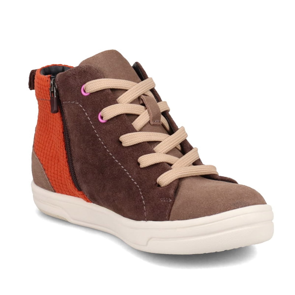 【GORE-TEX】 マドラスウォーク madras Walk 雨でも足首周りが濡れない♪  カジュアルハイカットスニーカー MWL1023S D-BROWN/C 23.0