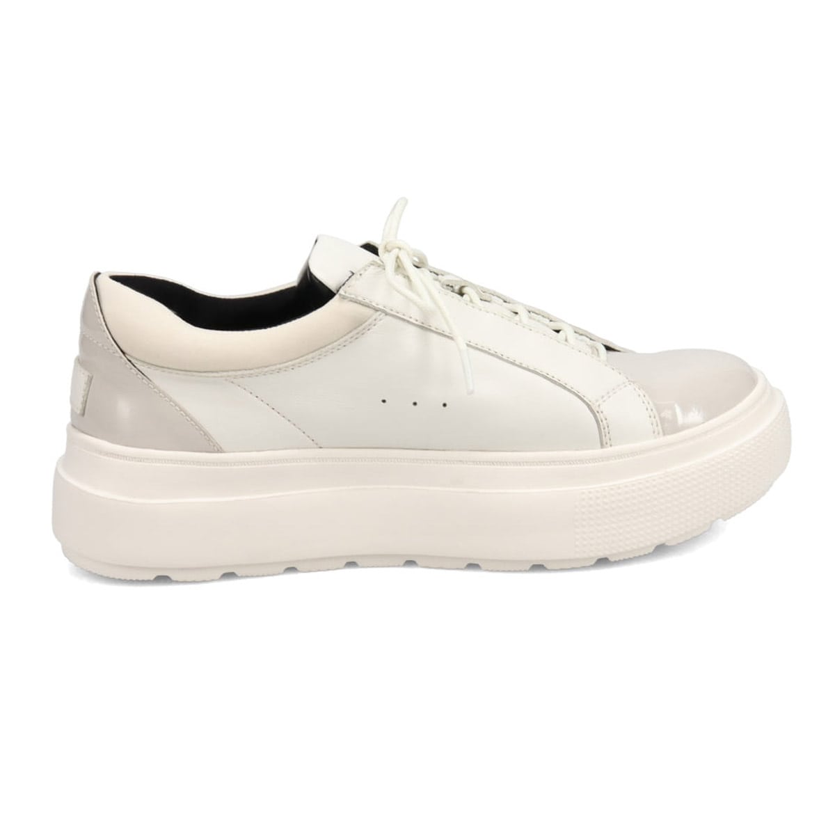 【GORE-TEX】マドラスウォーク madras Walk　厚底レザーレースアップスニーカー  MWL1025 IVORY 23.0