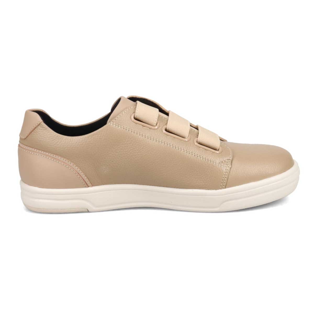 【GORE-TEX】マドラスウォーク madras Walk  より足馴染みの良い革にグレードアップ　ベルテッドスニーカー  MWL1027 BEIGE 23.0