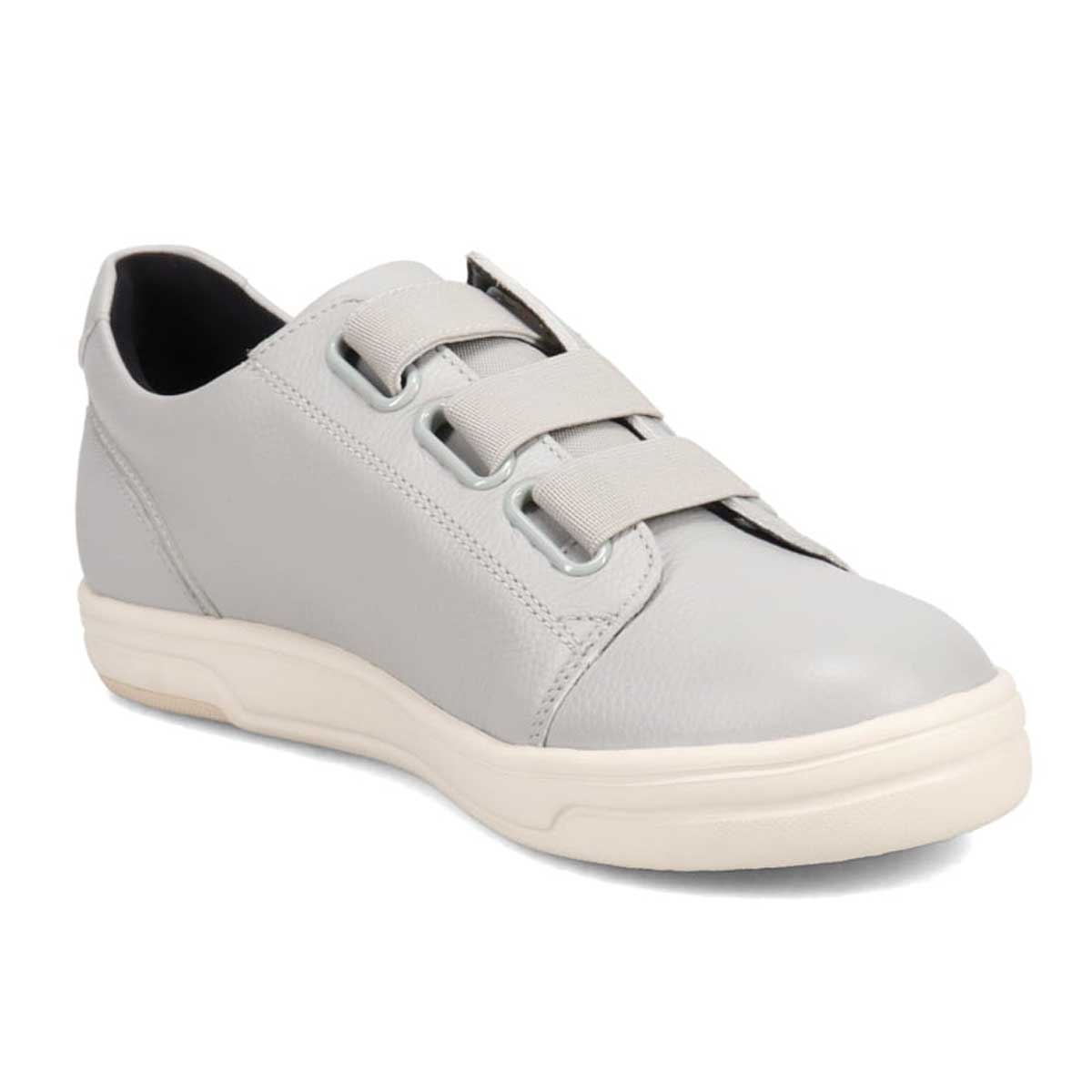 【GORE-TEX】マドラスウォーク madras Walk  より足馴染みの良い革にグレードアップ　ベルテッドスニーカー  MWL1027 GRAY 23.0