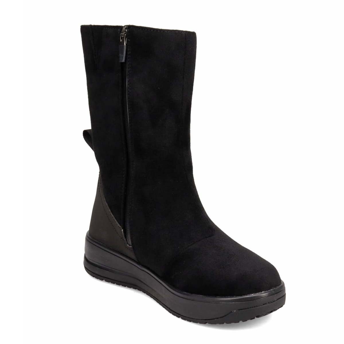 【GORE-TEX】マドラスウォーク madras Walk  厚底ミドルブーツ　MWL2236 BLACK 23.0
