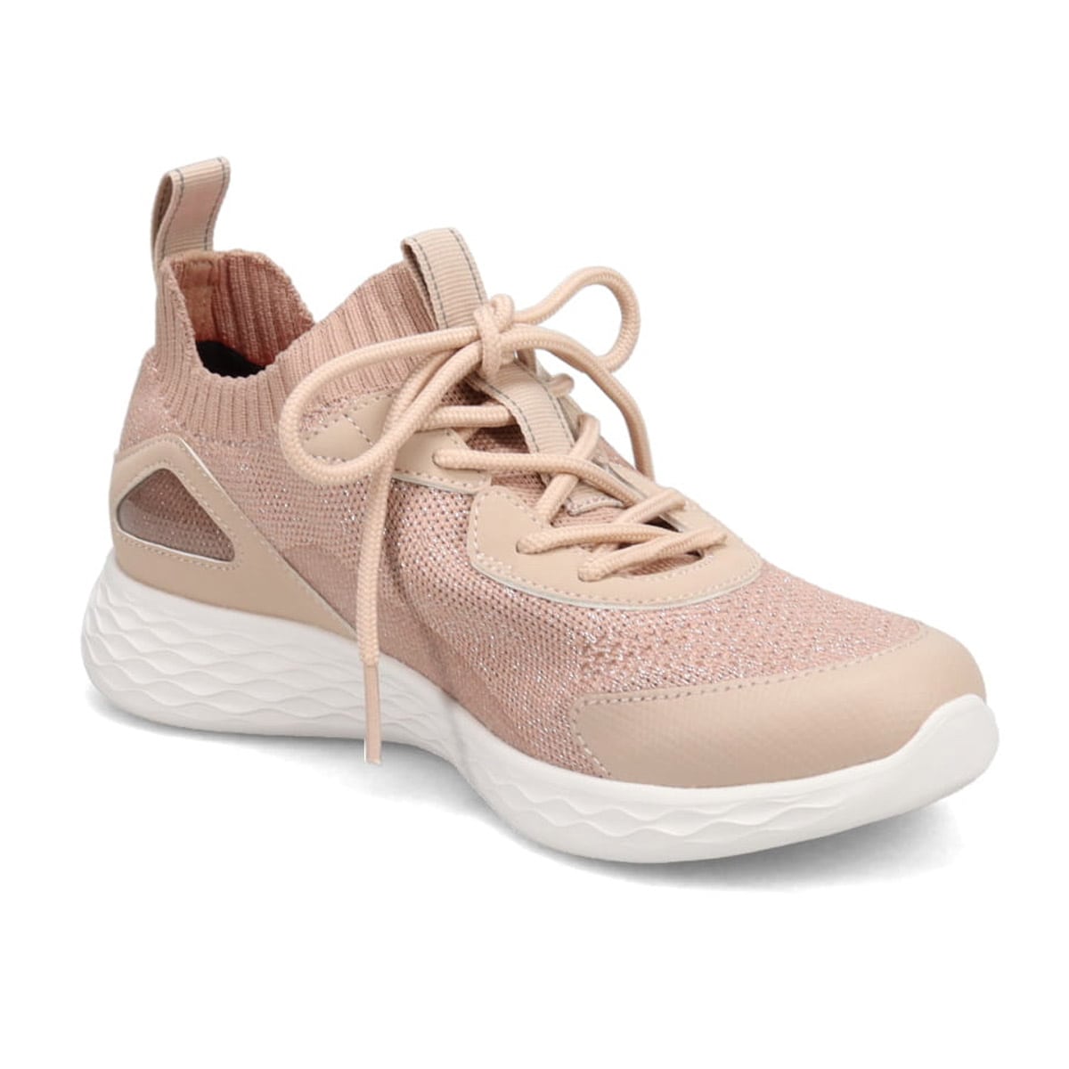 マドラスウォーク madras Walk 【GORE-TEX】GORE-TEXなので雨の日も大丈夫 フライニットスニーカー  MWL3000 BEIGE 23.0