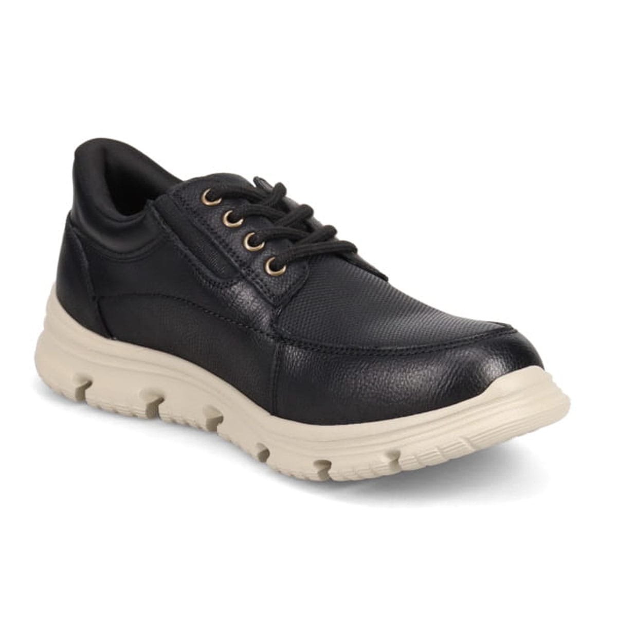 プロ コンフォート PRO-COMFORT クイックフィットレースアップカジュアルシューズ   PC6012 BLACK 25.0