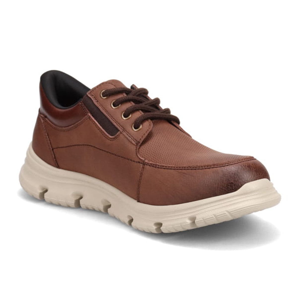 プロ コンフォート PRO-COMFORT クイックフィットレースアップカジュアルシューズ   PC6012 BROWN 25.0