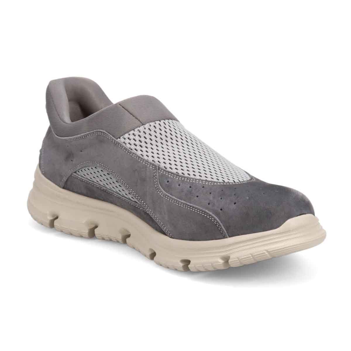 プロ コンフォート PRO-COMFORT メンズ メッシュスリッポンカジュアルシューズ　PC6016 GRAY-SILKY 25.0