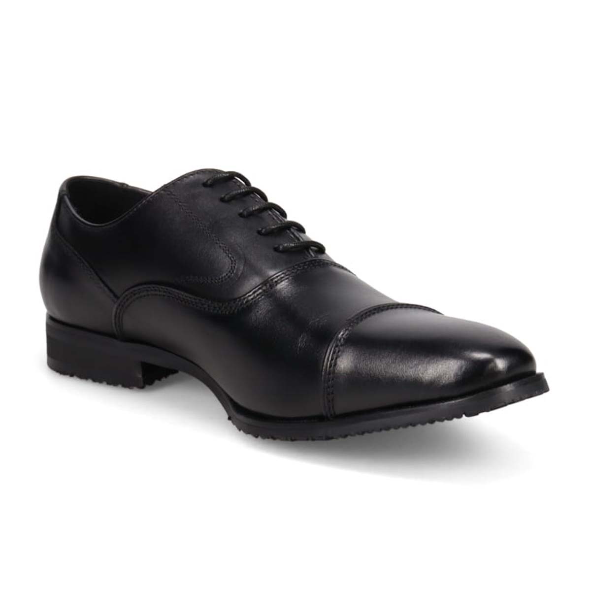 ペリーコレクション PERRY COLLECTION 内羽根ストレートチップビジネスシューズ PR2061 BLACK 25.0