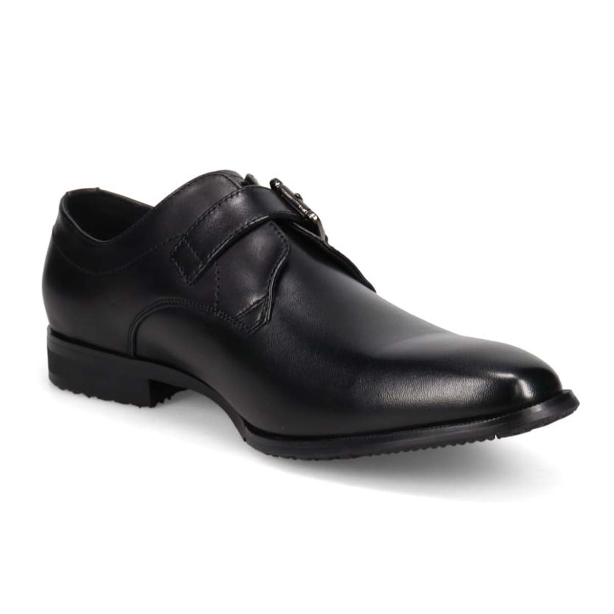 ペリーコレクション PERRY COLLECTION　モンクストラップドレスシューズ　PR2062 BLACK 25.0