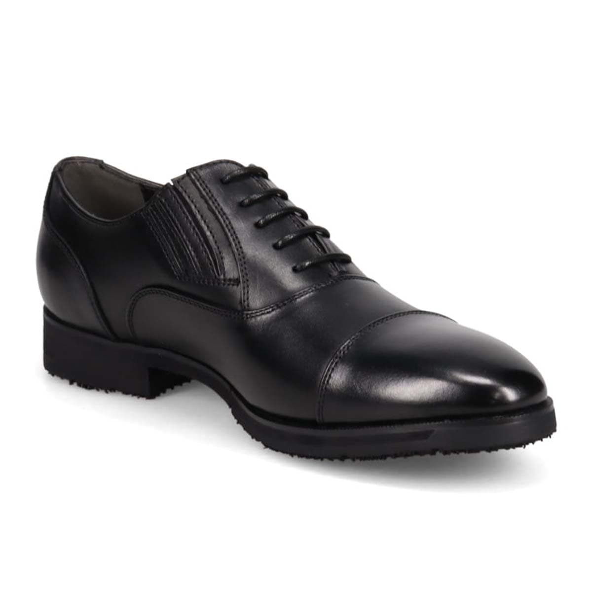 HIROKO KOSHINO HOMME  メンズ エレガント 内羽根ストレートチップドレスシューズ　SPHR5005 BLACK 25.0