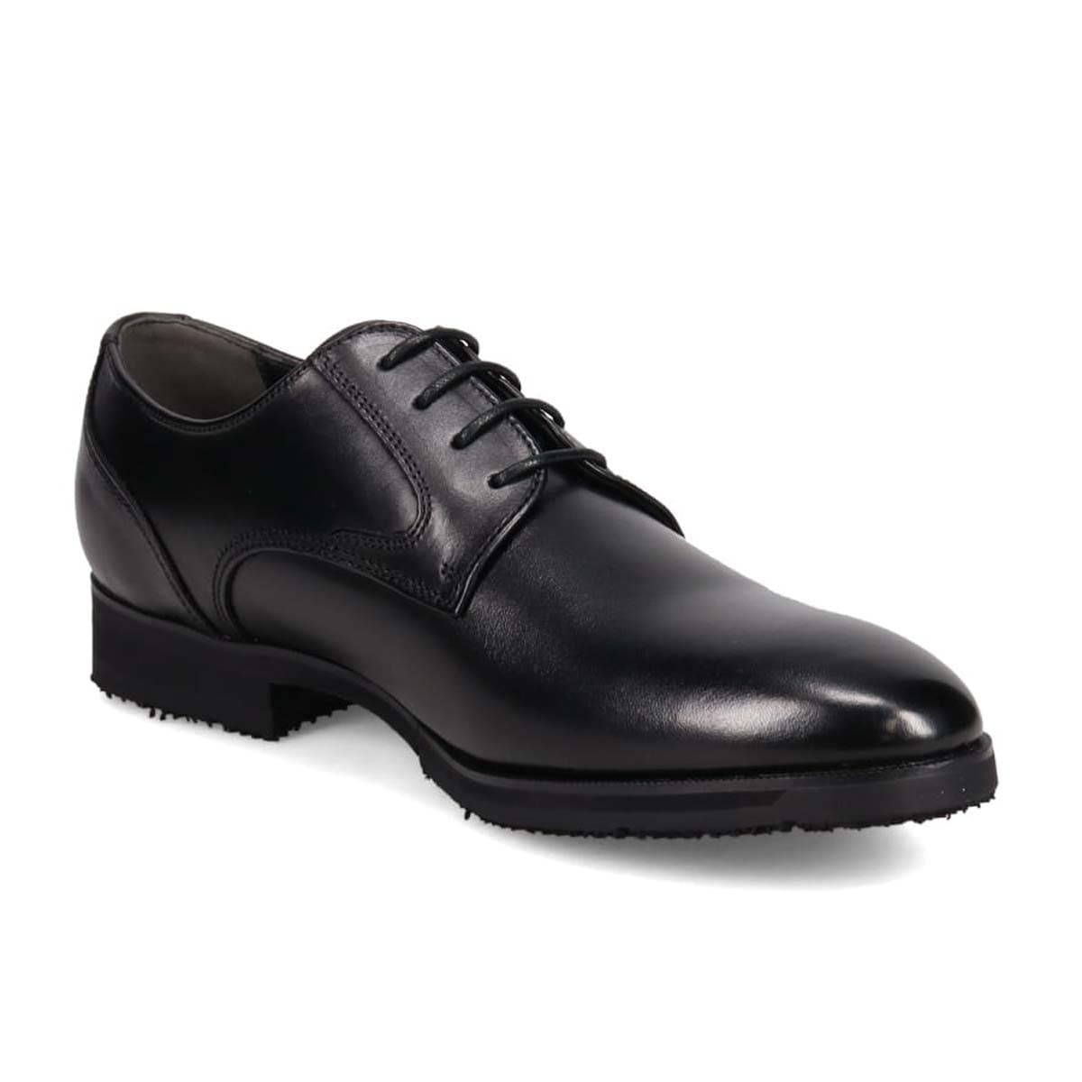 HIROKO KOSHINO HOMME  メンズ エレガント 外羽根プレーントウドレスシューズ　SPHR5006 BLACK 25.0