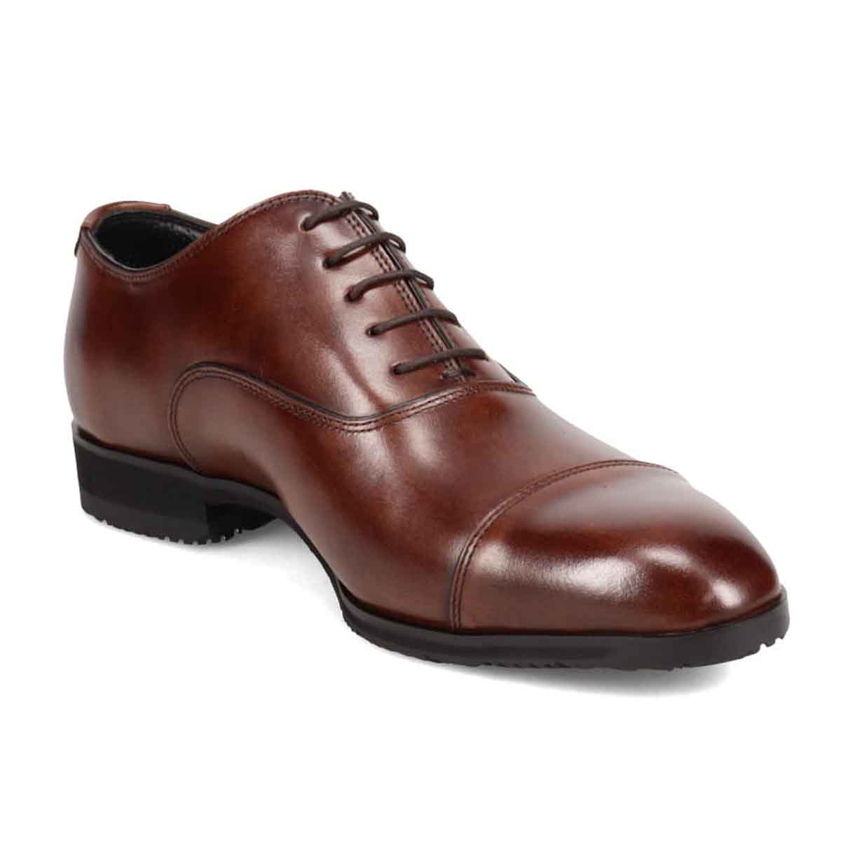 【防滑ソール】マドラス madras 内羽根ストレートチップ・ビジネスシューズ SPM421 BROWN 25.0