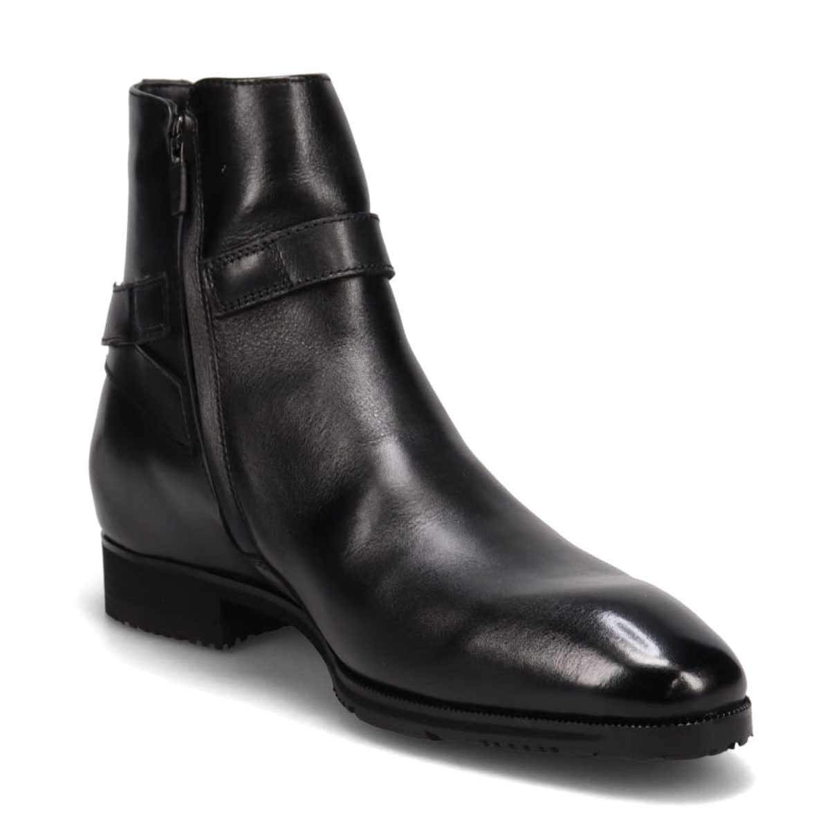 【GORE-TEX】マドラス madras metaインソール搭載シューズ　ベルト付きドレスブーツ　SPM746GMT BLACK 25.0