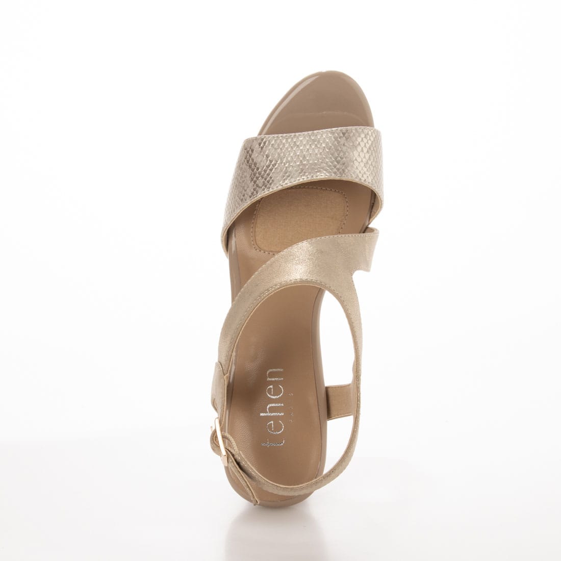 テーン tehen ストーム付きサンダル  TN1723 BEIGE-PR 23.0