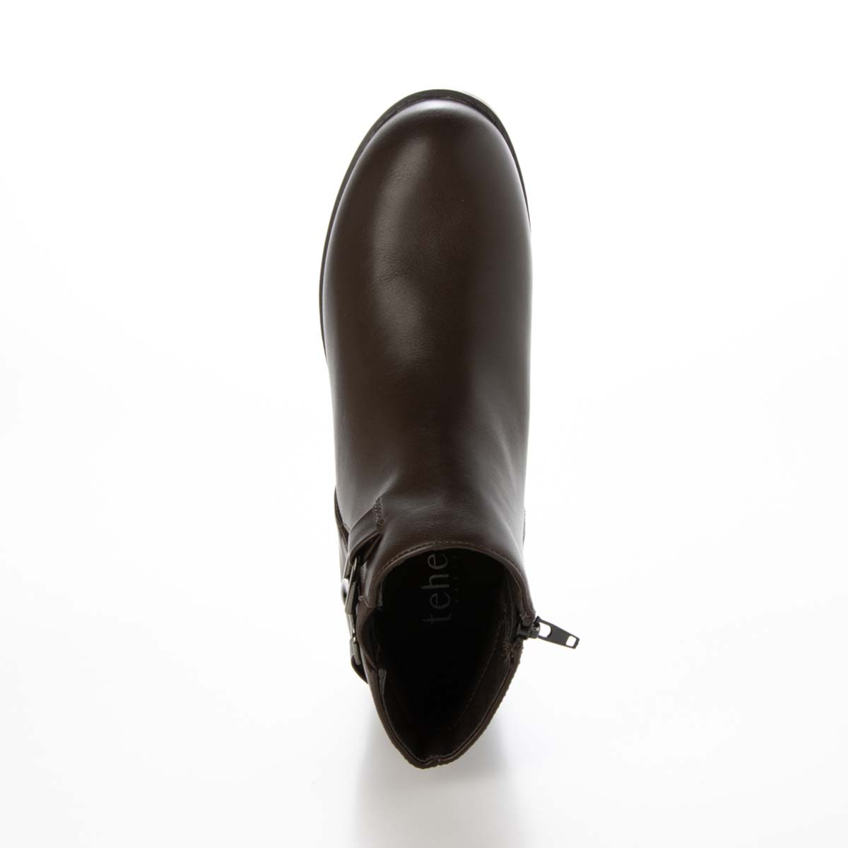 テーン tehen  オールウェザーサイドビット金具付き サイドゴアブーツ　TN2304 D-BROWN M（23.0～23.5）