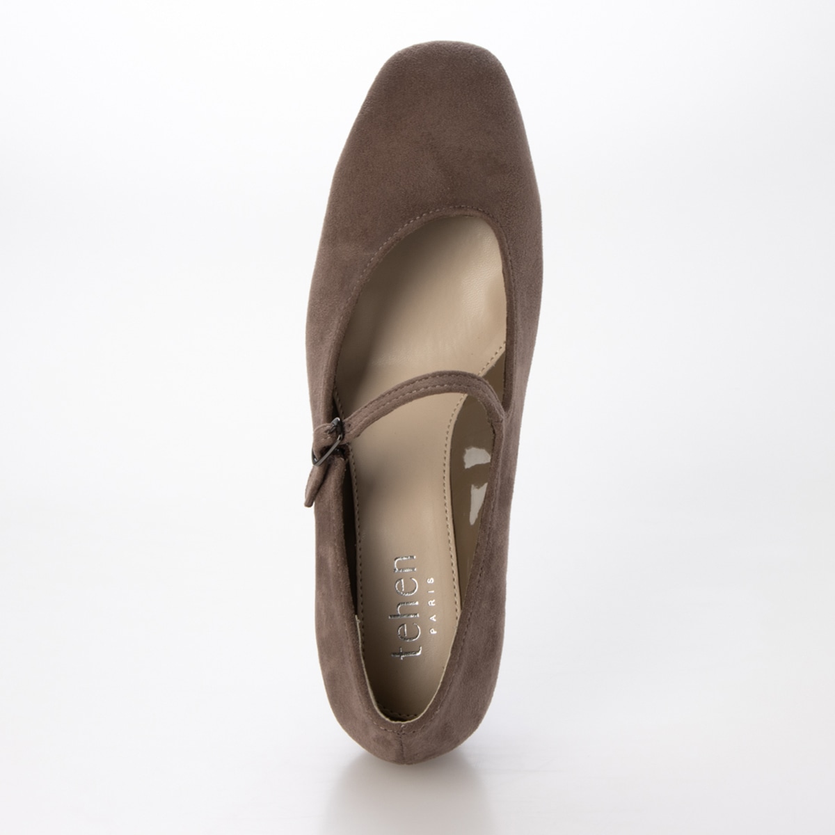 テーン tehen【脱げにくい】レディース パンプス メリージェーン 歩きやすい スクエアトゥ　TN5514 OAK-SILKY 23.0