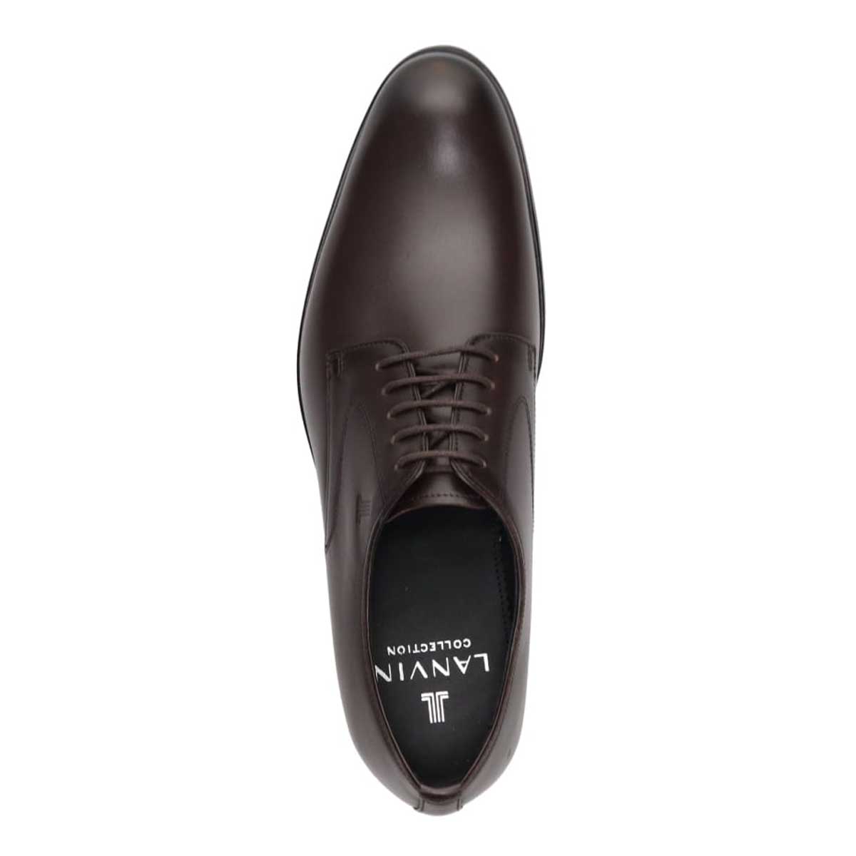 ランバンコレクション LANVIN COLLECTION 外羽根プレーントゥビジネスシューズ  083470 D-BROWN 25.0
