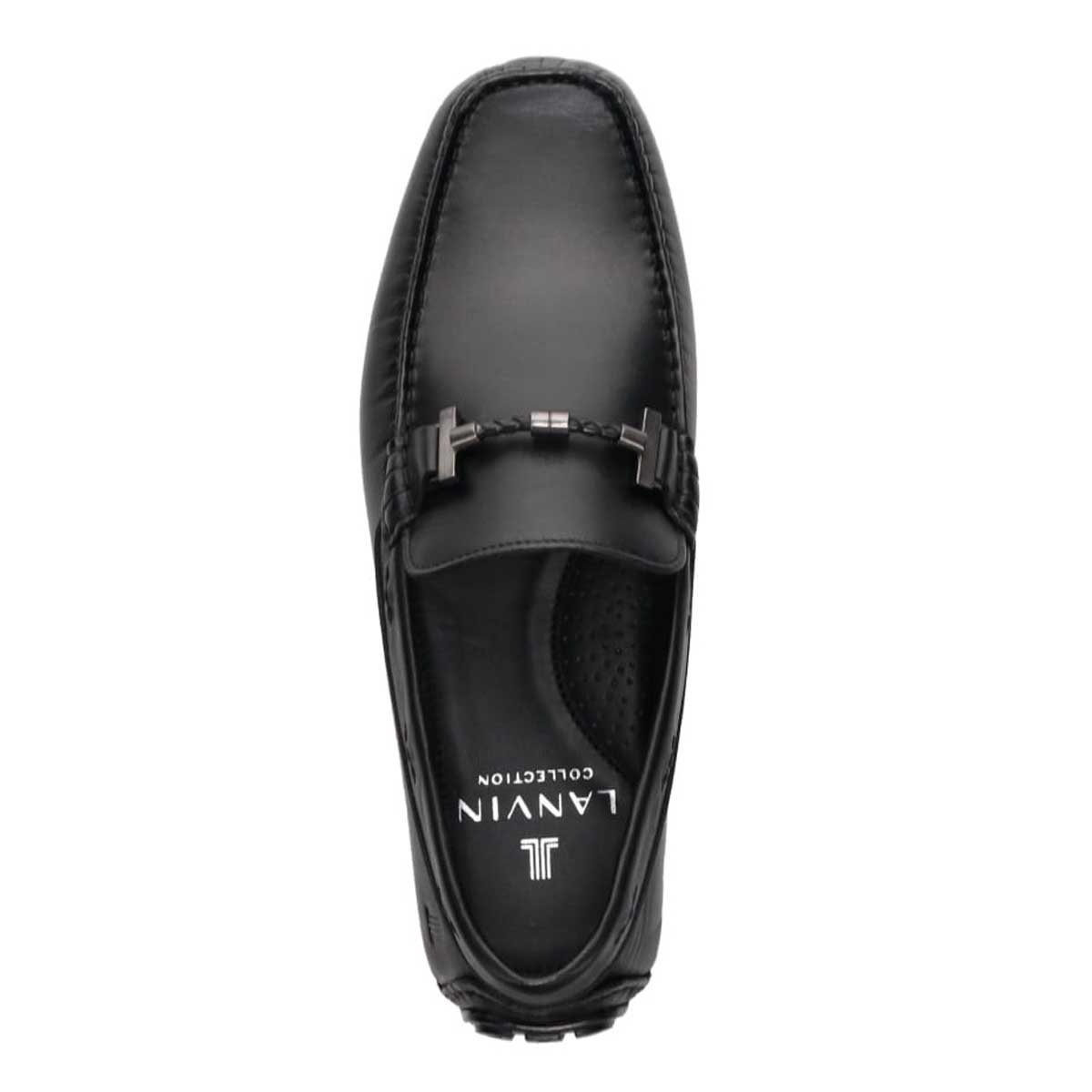 ランバンコレクション LANVIN COLLECTION ビット付き ドライビングシューズ 083482 BLACK 25.0
