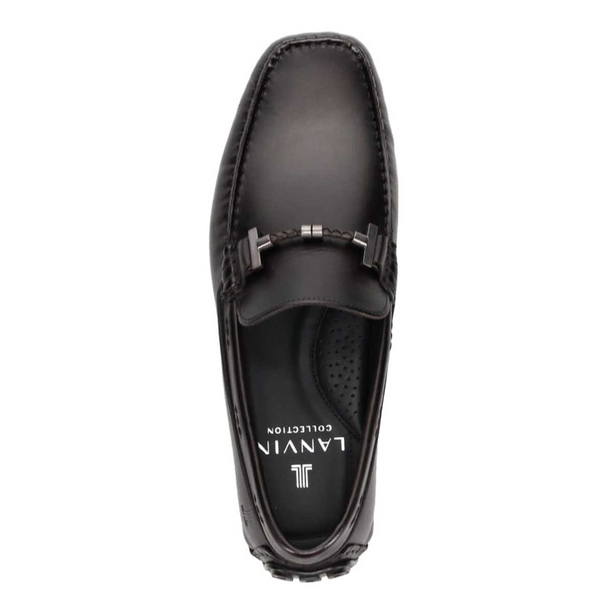 ランバンコレクション LANVIN COLLECTION ビット付き ドライビングシューズ 083482 D-BROWN 25.0
