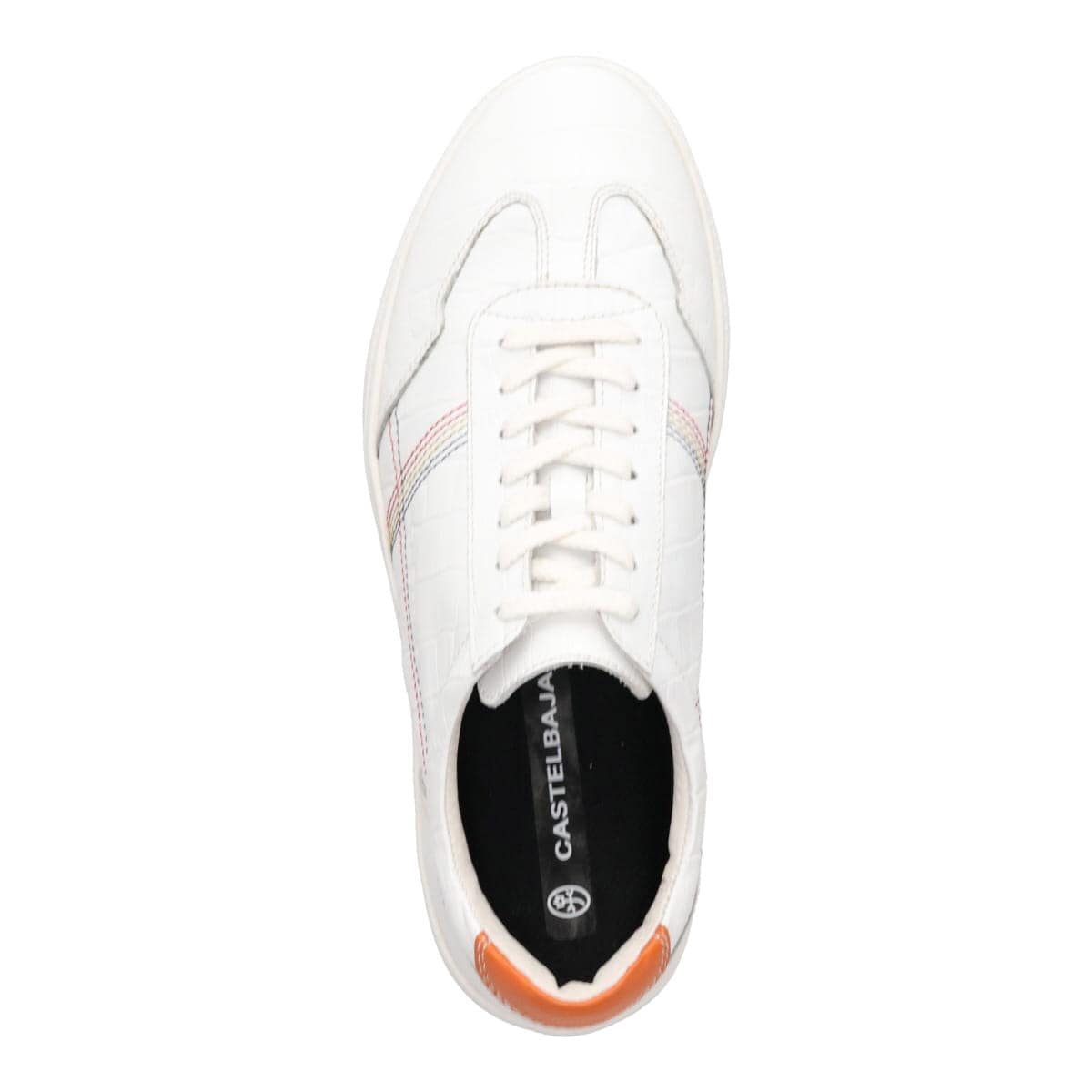 CASTELBAJAC　オパンケ製法　レザースニーカー　12271 WHITE 25.0