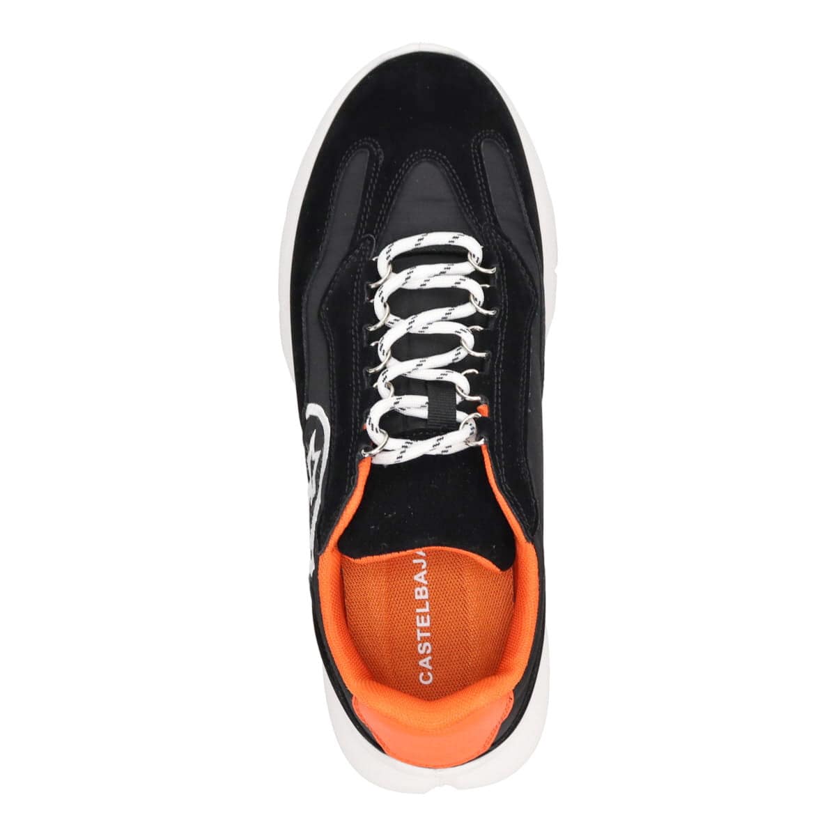 CASTELBAJAC　レースアップカジュアルスニーカー  12295 BLACK 25.0