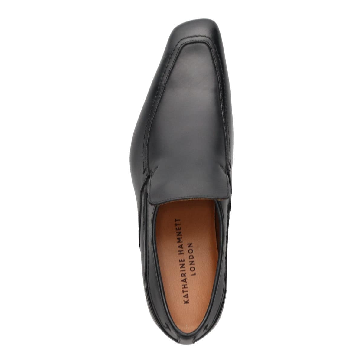 キャサリンハムネットロンドン KATHARINE HAMNETT LONDON ロングノーズ ユーチップスリッポン ドレスカジュアルシューズ  31691(25.0 BLACK): メンズ｜MADRAS（マドラス）公式