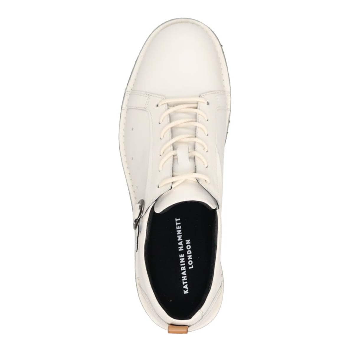 キャサリンハムネットロンドン KATHARINE HAMNETT LONDON　サイドバックルスニーカー  31761 WHITE 25.0