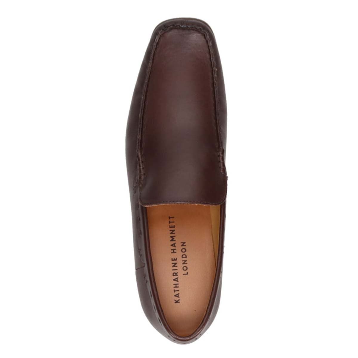 キャサリンハムネットロンドン KATHARINE HAMNETT LONDON　ユーチップスリッポン ドレスシューズ　31765 D-BROWN 25.0