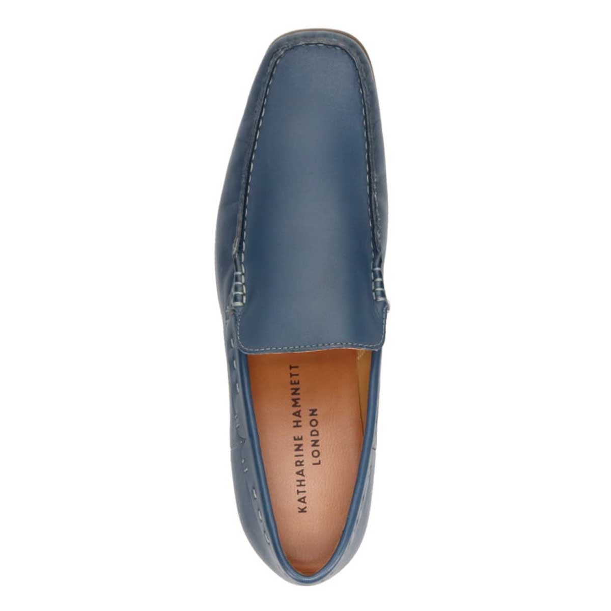 キャサリンハムネットロンドン KATHARINE HAMNETT LONDON　ユーチップスリッポン ドレスシューズ　31765 NAVY 25.0