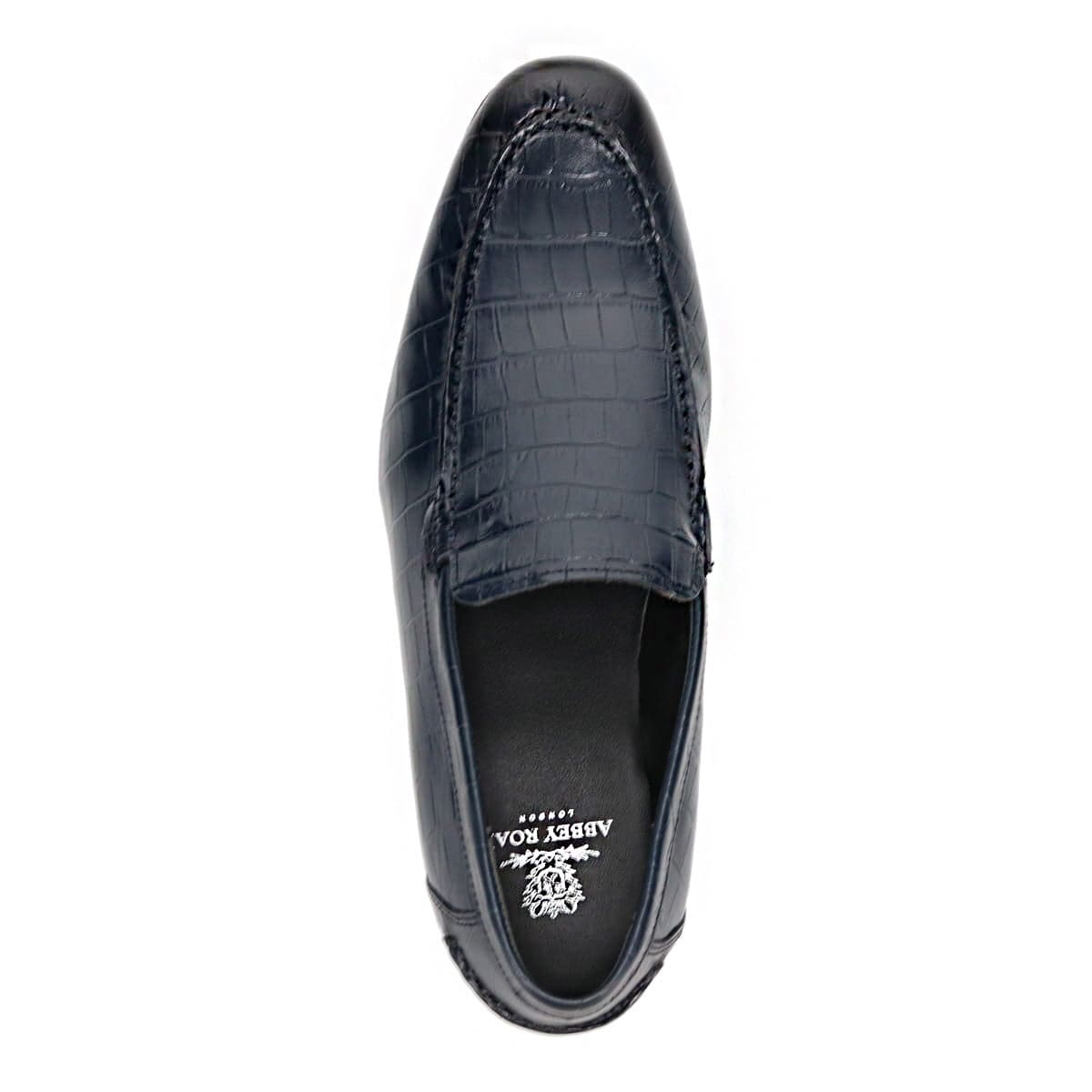 アビーロード ABBEY ROAD スリッポン カジュアルシューズ　AB8101 NAVY 25.0